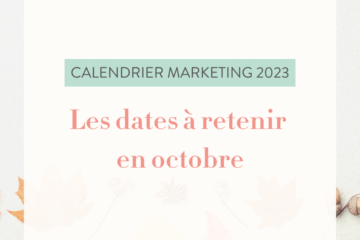 Agenda marketing octobre 2023